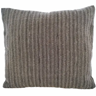 Coussins textile - Housse de coussin tissée à la main | Two is One brun, beige - SOLOKO