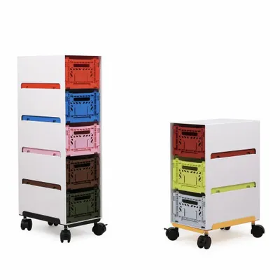 Storage boxes - [COOLPIECE studio] Box Apartment & Caster Board - SEOUL DESIGN FOUNDATION