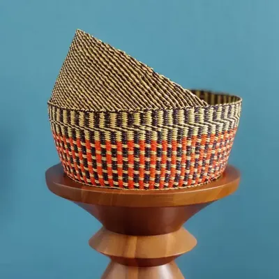 Boîtes de conservation - Venyo High - Panier de table tissé | Panier à fruits + à pain | Rouge - SOLOKO
