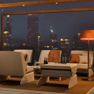 Lawn sofas   - Coozus Model 1.1 - Customisable Branding Hospitality - COOZUS