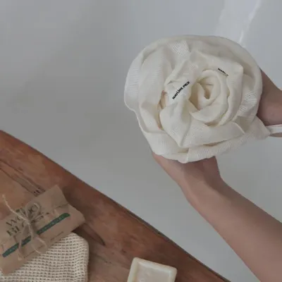 Serviettes de bain - [Dia Lento] Serviette de douche en ramie froissée - SEOUL DESIGN FOUNDATION