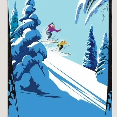 Poster - Winter by Mister Z - IMAGE REPUBLIC
