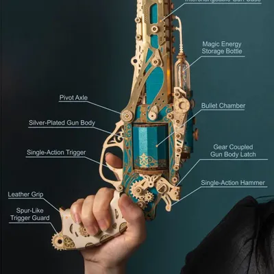 Gifts - Steam Revolver - Blue - VCL CORP