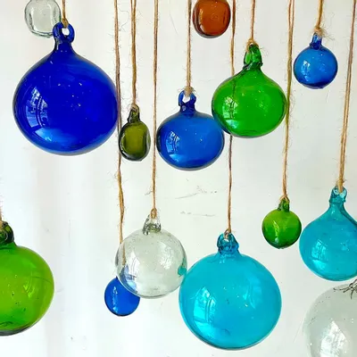 Outdoor decorative accessories - Boule de verre soufflé - LA MAISON DAR DAR