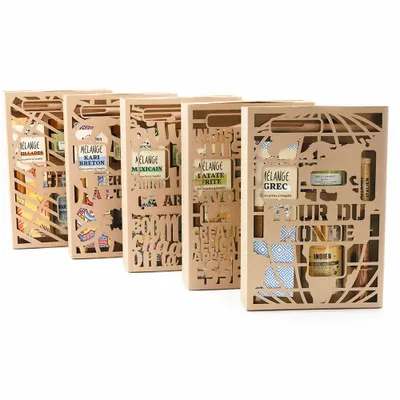 Spices - KRAFT BOX - LE MONDE EN TUBE 100 % EPICES