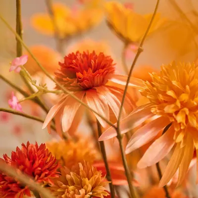 Floral decoration - Artificial Rudbeckia mix - SILK-KA BV