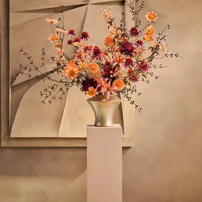 Décorations florales - Mélange saisissant de fleurs automnales artificielles - SILK-KA BV
