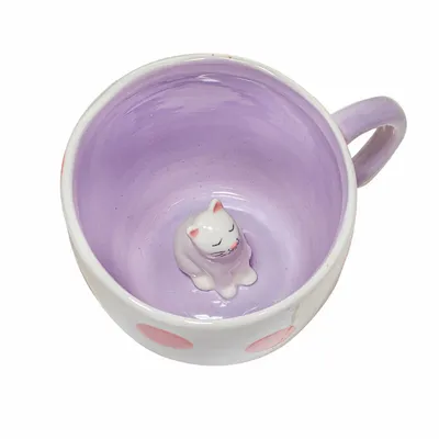 Tasses et mugs - Tasse Surprise Hidden Cat - SASS & BELLE