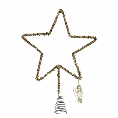 Christmas garlands and baubles - Bead top star - WALTHER & CO.