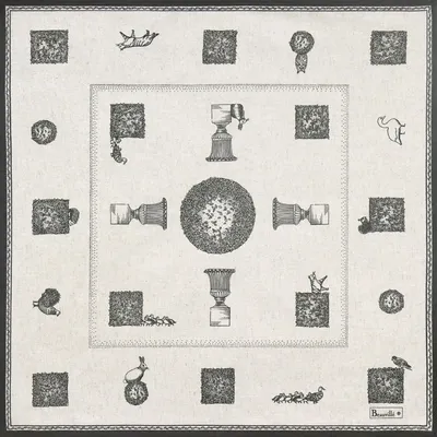 Table linen - The Wonderful Garden Towel - BEAUVILLÉ