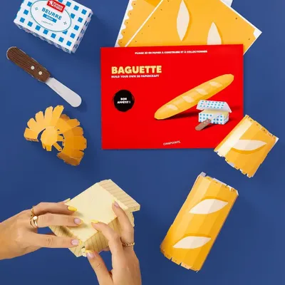 Cadeaux - Pliage à monter Baguette - CINQPOINTS