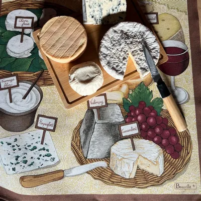 Kitchen linens - Cheese tea towel - BEAUVILLÉ
