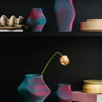 Vases - Vase Bloz 14 Blend - Dragon Fruit - SHEYN