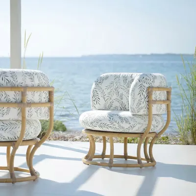 Deck chairs - Coco Exterior lounge chair by Nanna Ditzel - SIKA-DESIGN