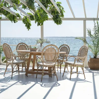 Deck chairs - Romantica Exterior dining chair - SIKA-DESIGN