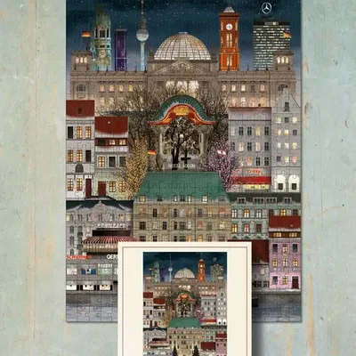 Children's games - Berlin jigsaw puzzle (500 pieces) - MARTIN SCHWARTZ