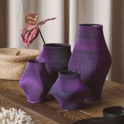 Vases - Vase Bloz 20 Blend - Acai - SHEYN