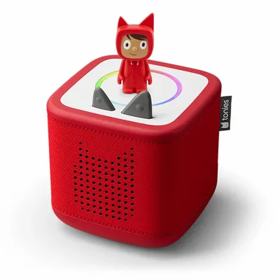 Jouets enfants - Mon Premier Coffret Toniebox 2 Rouge Coquelicot - TONIES® FRANCE