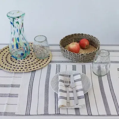 Carafes - Carafe en verre | Verre recyclé | Soufflé à la bouche - SOLOKO