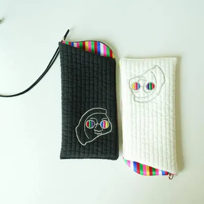 Glasses - [Green Flair] Shilla’s smile sunglasses case - SEOUL DESIGN FOUNDATION