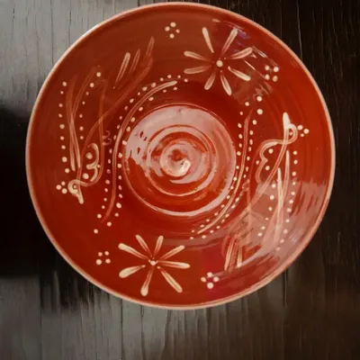 Bowls - Anthologist Ceramic Large Bowl, Red Clay, Pagoni - ANTHOLOGIST