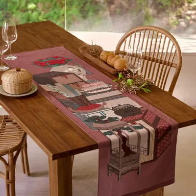 Table mat - [BON'ee] Chaekgeori Table Runner - SEOUL DESIGN FOUNDATION