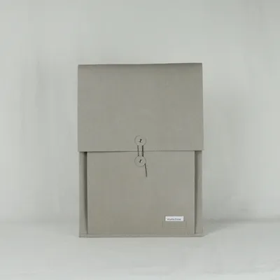 Leather goods - [studio floue] Paper Leather Laptop Pouch - SEOUL DESIGN FOUNDATION