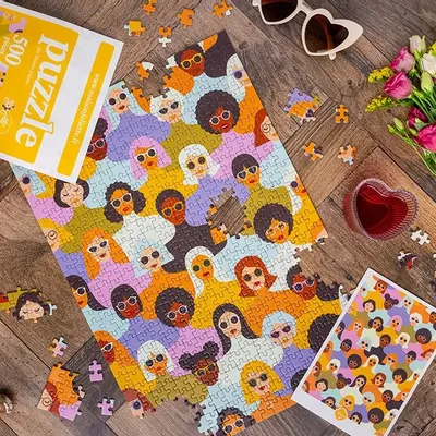 Objets de décoration - Puzzle 500 pièces Multitude - MAISON JOLIETTE