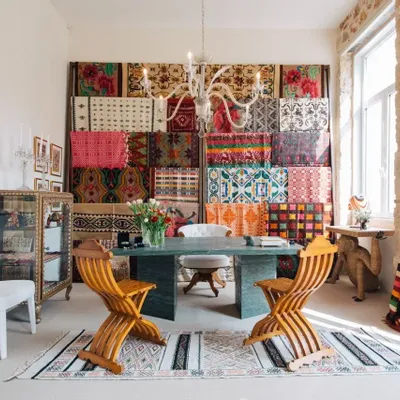 Desks - Green Marble Desk - ANTHOLOGIST