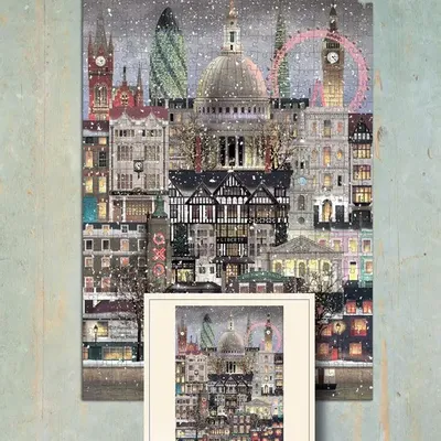 Children's games - London jigsaw puzzle (500 pieces) - MARTIN SCHWARTZ
