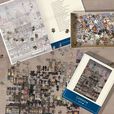 Children's games - London jigsaw puzzle (500 pieces) - MARTIN SCHWARTZ