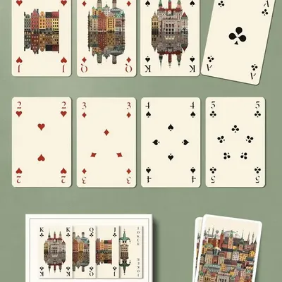 Cadeaux - Cartes à jouer Stockholm (coffret cadeau) - MARTIN SCHWARTZ