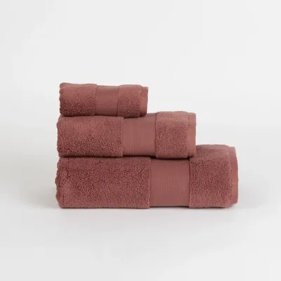 Other bath linens - Towel Petra 30/50cm, red - DILIOS