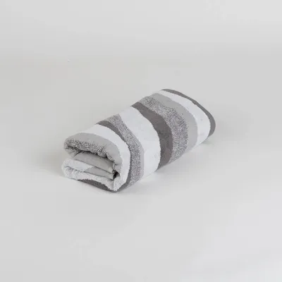 Other bath linens - Towel Textura 50/80cm, grey - DILIOS