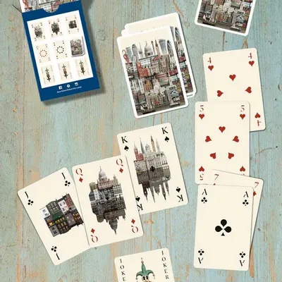 Gifts - London playing cards (single deck) - MARTIN SCHWARTZ
