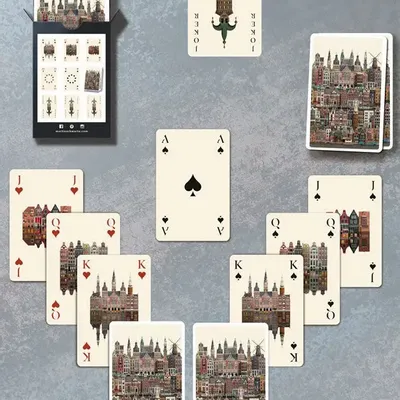 Gifts - Amsterdam playing cards (single deck) - MARTIN SCHWARTZ
