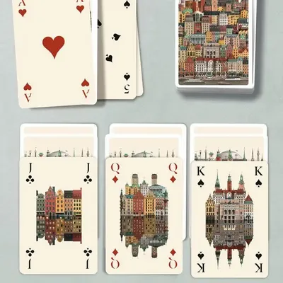 Gifts - Stockholm playing cards (single deck) - MARTIN SCHWARTZ