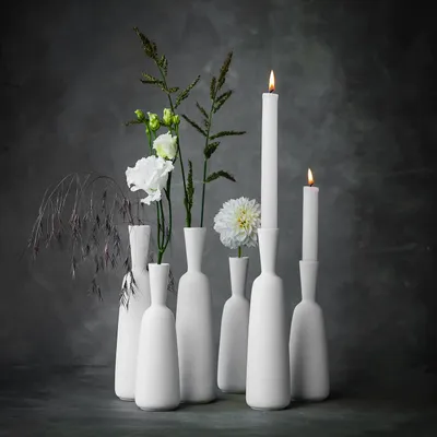 Vases - ANNA alto - vase and candle holder, 2 different sizes - KLATT OBJECTS