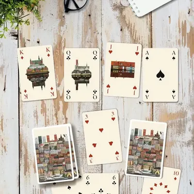 Gifts - Oslo playing cards (single deck) - MARTIN SCHWARTZ