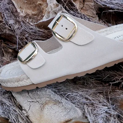 Chaussures - Sandales anatomiques en jute – semelle naturelle artisanale - ATELIER COSTÀ