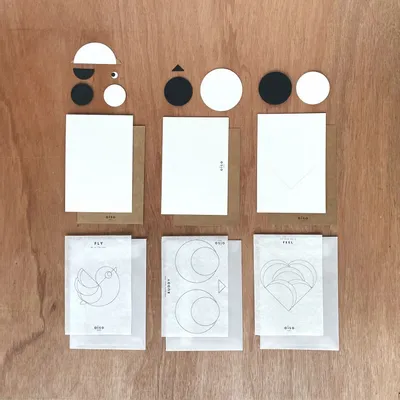 Carterie - Trio KITS DIY Carte-objet OISO® - OISO