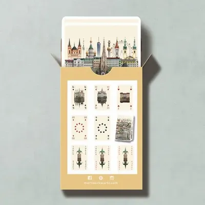 Cadeaux - Cartes à jouer Vienna (jeu unique) - MARTIN SCHWARTZ