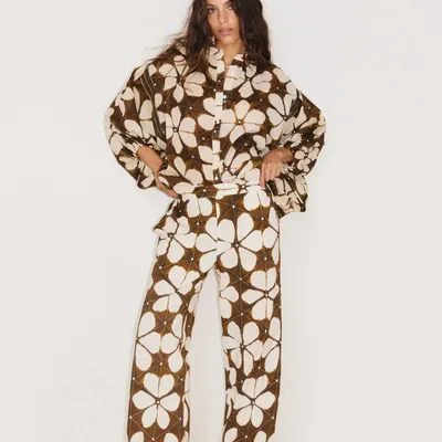 Prêt-à-porter - 1 . CHEMISE M3/4 LOTUS - STELLA FOREST