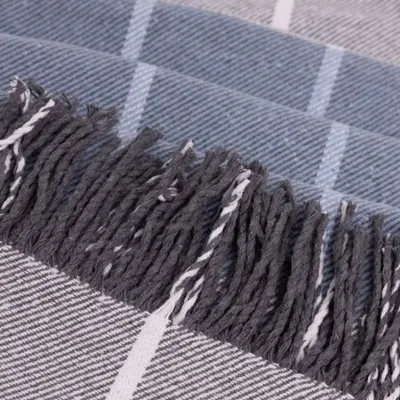 Throw blankets - Blanket ONTARIO, 140x200cm, Light Blue - DILIOS