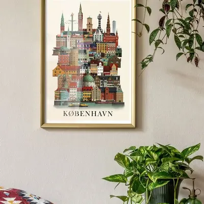 Poster - Copenhagen poster - MARTIN SCHWARTZ