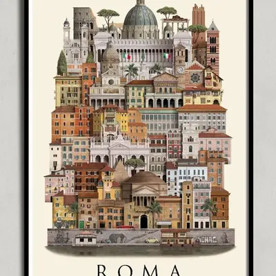 Poster - Roma Poster - MARTIN SCHWARTZ