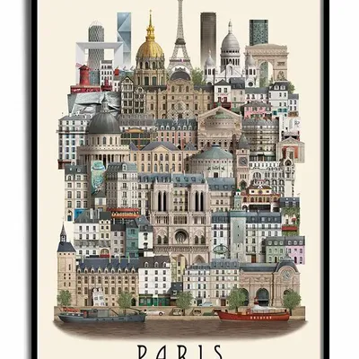 Poster - Paris Poster - MARTIN SCHWARTZ