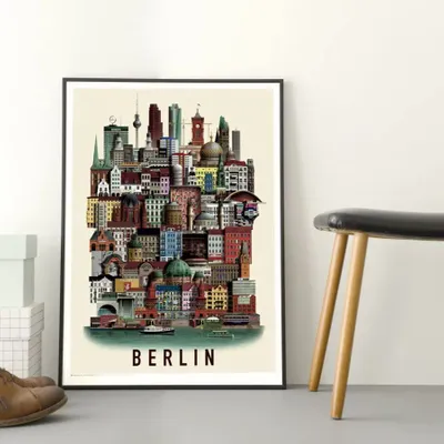 Poster - Berlin poster - MARTIN SCHWARTZ