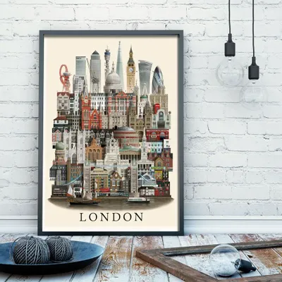 Affiches - Affiche de Londres - MARTIN SCHWARTZ