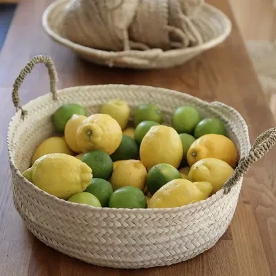 Objets de décoration - Corbeilles et paniers en fibre naturelle – Artisanat COSYDAR-DECO - COSYDAR-DECO